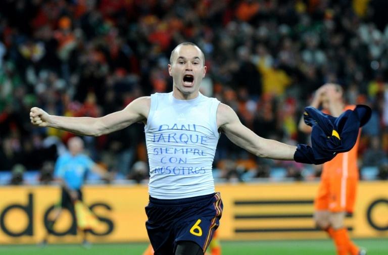 Iniesta fancies Spain's chances for the World Cup