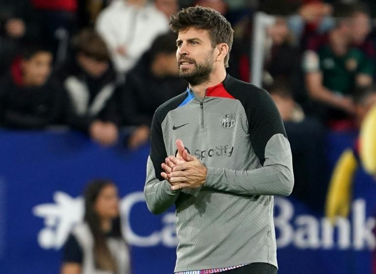 Pique sent off at half-time in last Barcelona match