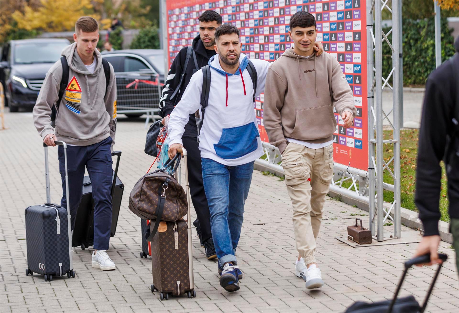 Spain began their World Cup training camp