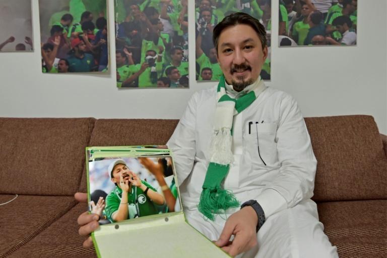 A Saudi superfan awaits World Cup at 'home'