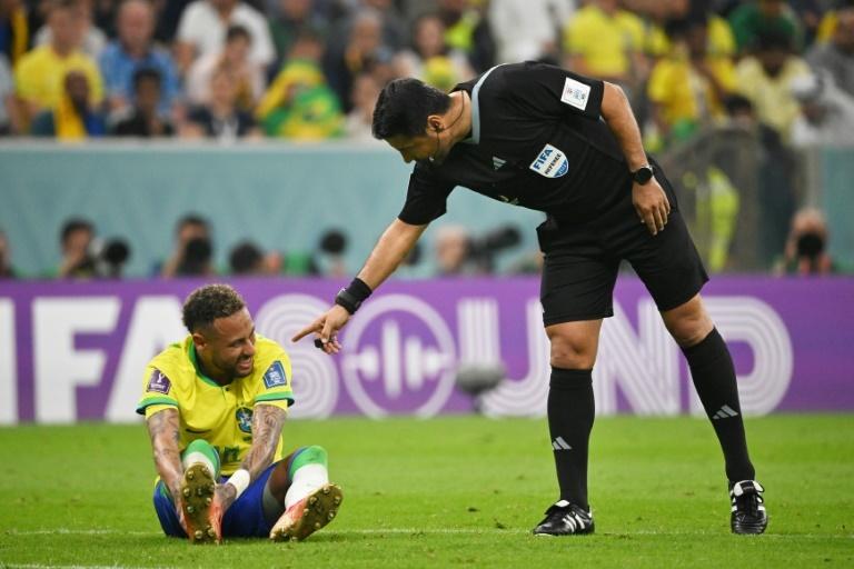 Neymar suffers ankle sprain in Brazil win