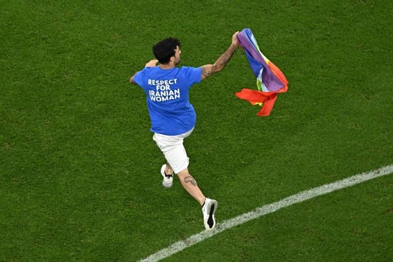 World Cup pitch invader defends 'breaking the rules'