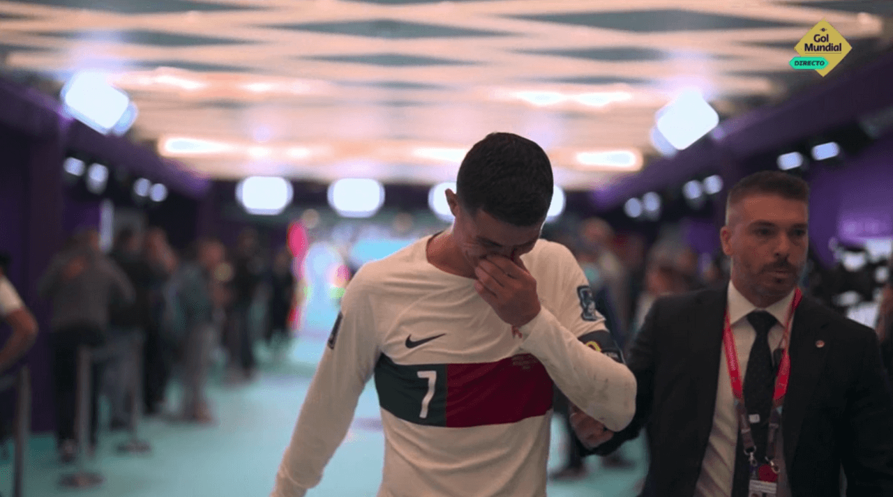 Ronaldo said goodbye to his last World Cup: he left the pitch in tears