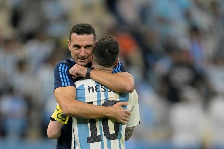 Argentina's Scaloni on cusp of joining WC coaching greats