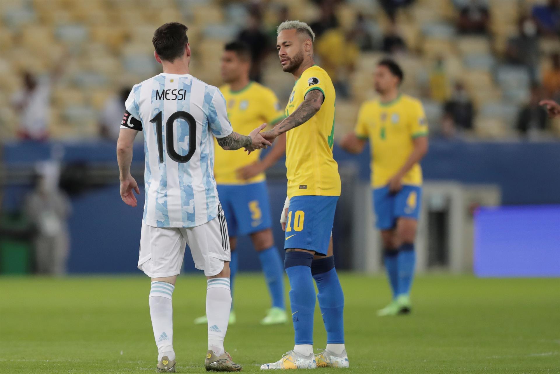 Neymar congratulates Messi: "Congratulations, bro"