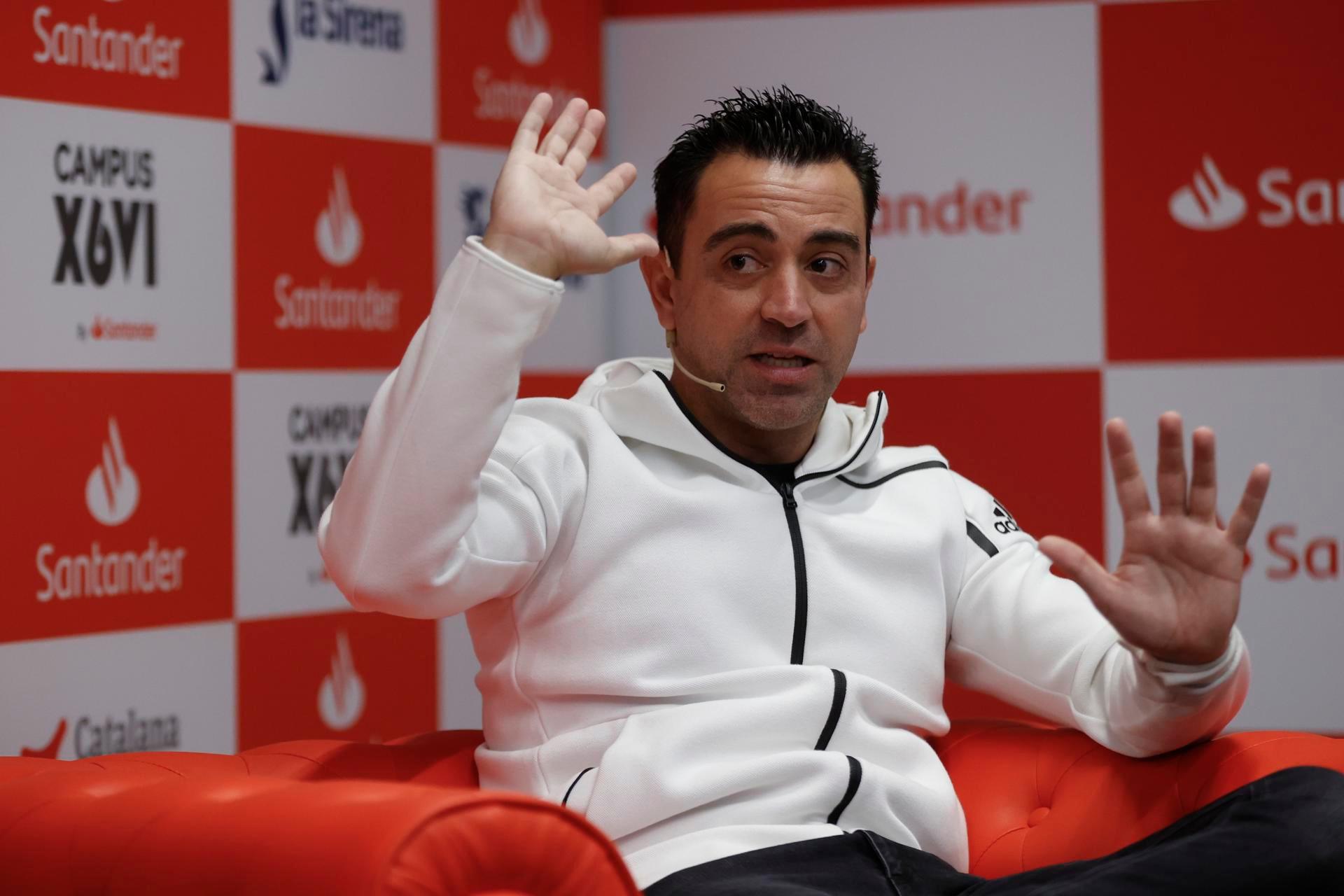 Xavi Hernandez: "We weren't as good as Pedri and Gavi are now"