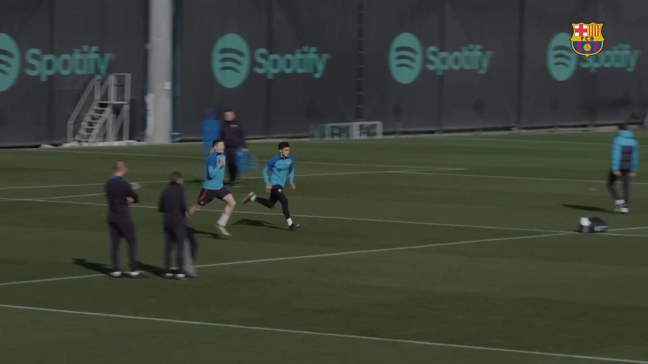 VIDEO: Barca’s last training before Copa del Rey opener