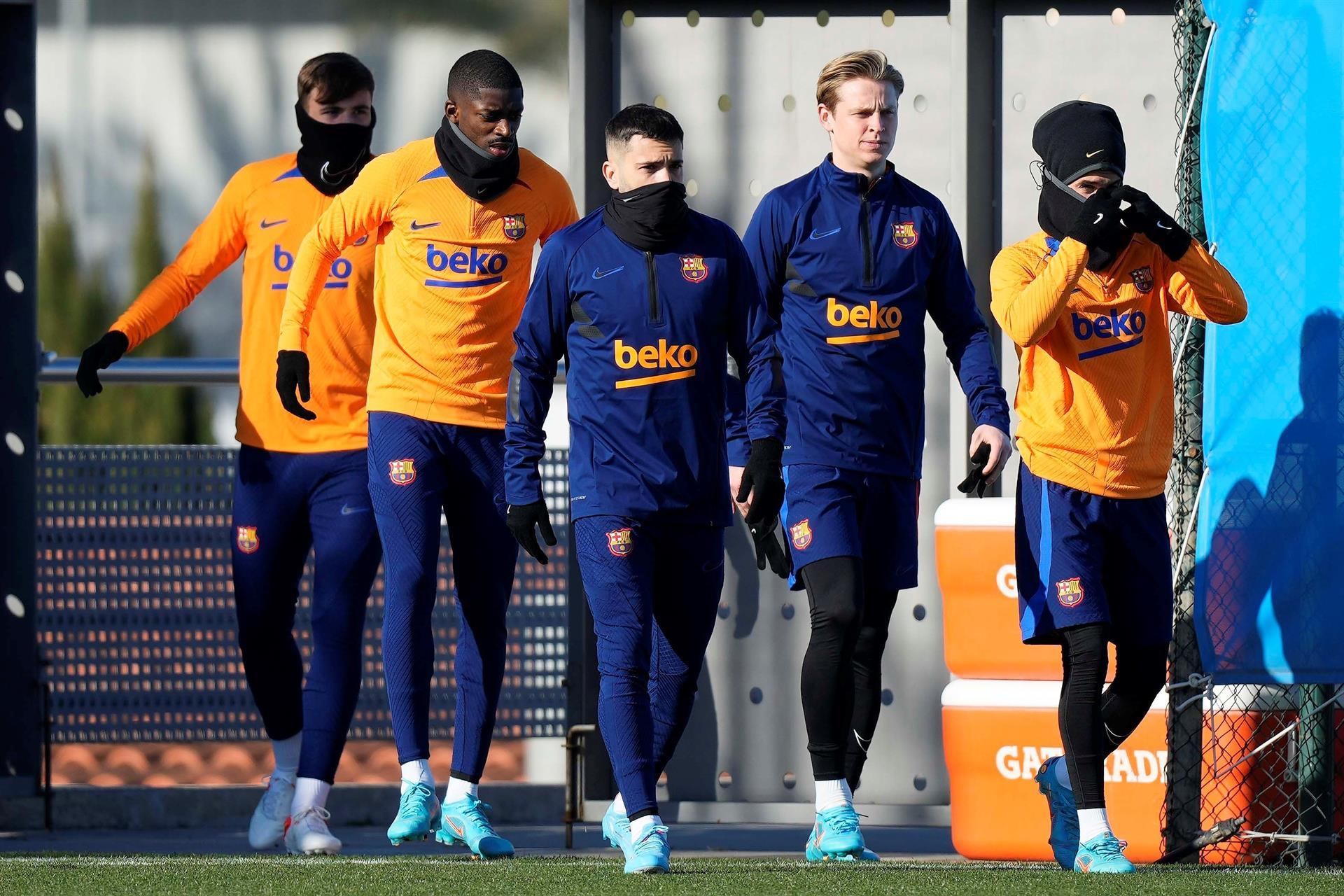 Dembele and De Jong, doubts for final against Madrid