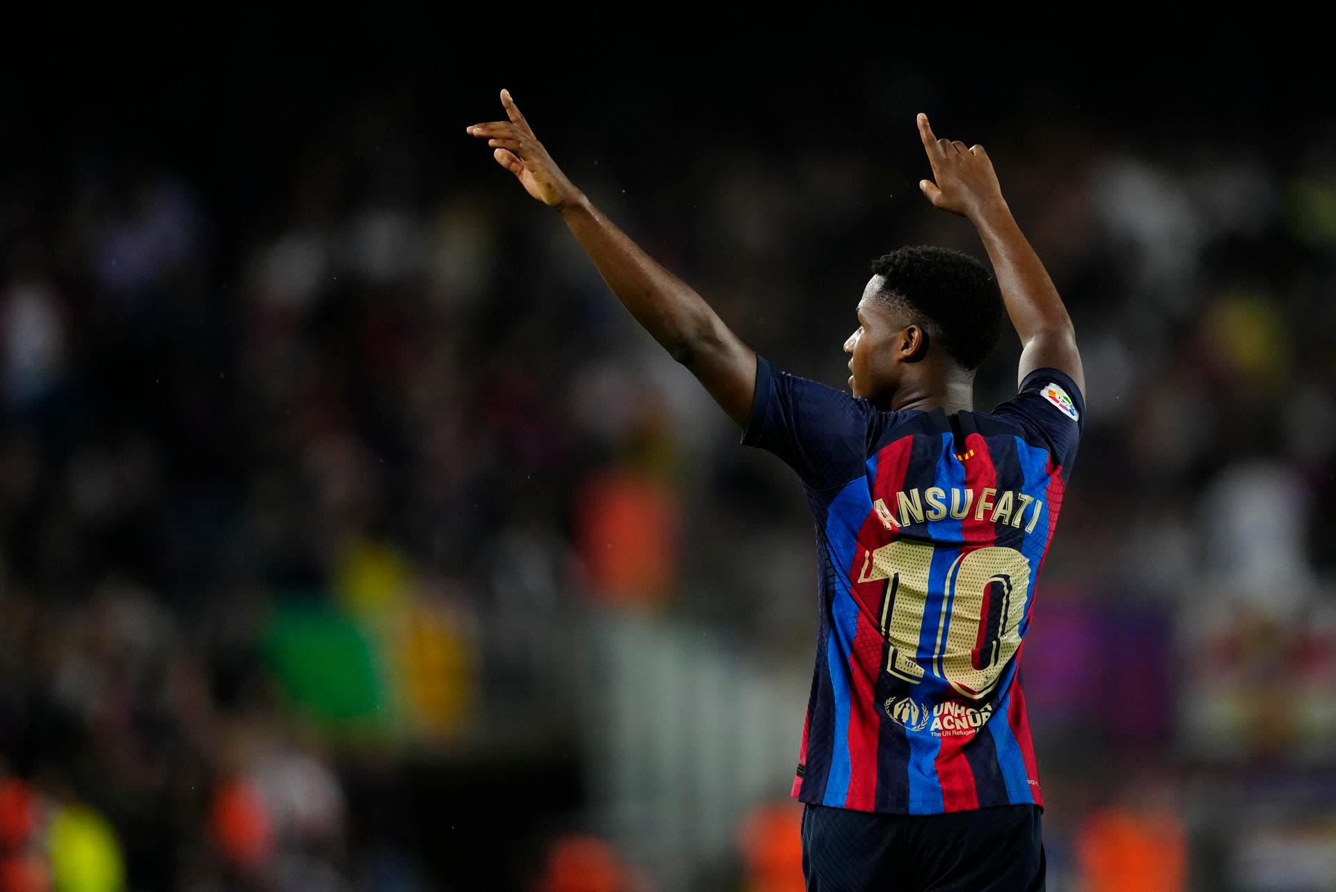 Barcelona's Ansu Fati confirmed to start against Getafe