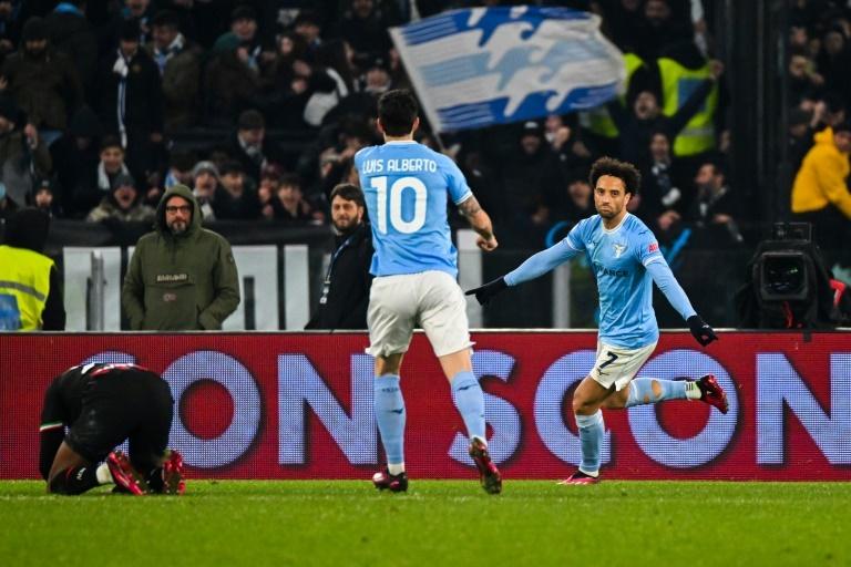 Lazio thump Milan to move up to third