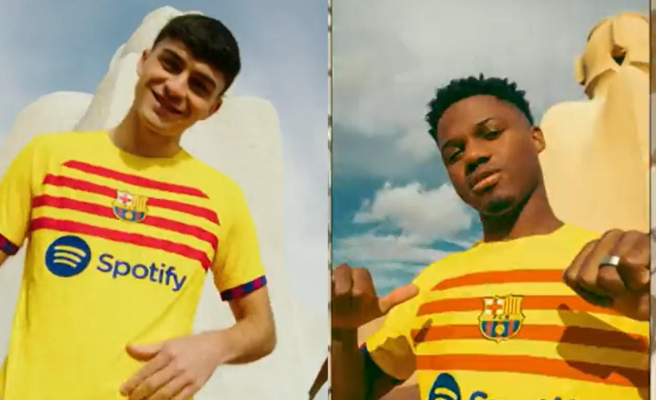 Barcelona officially present Catalan coloured fourth kit