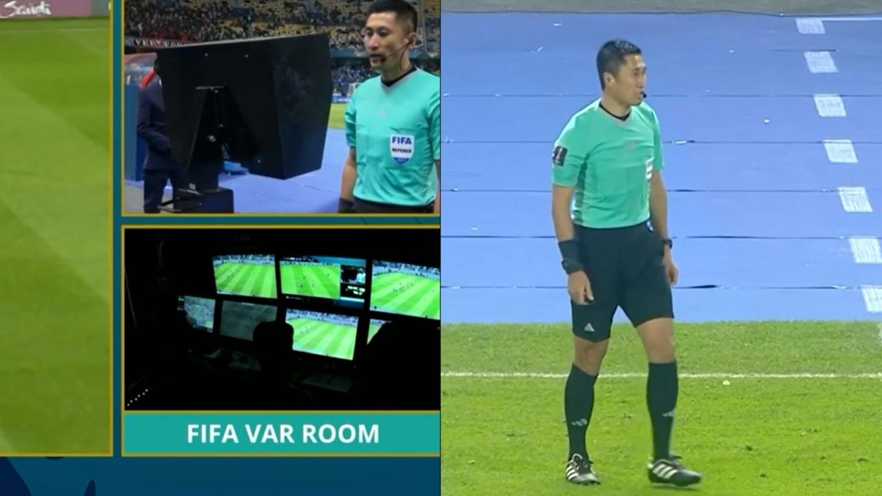 VAR decisions explained on speakers at Club WC