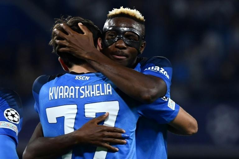 Osimhen and 'Kvaradona' lead Napoli's UCL title bid