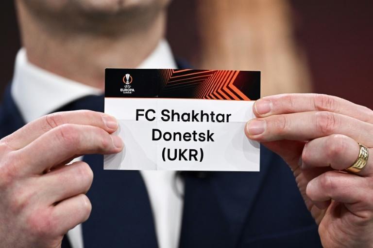 Ukrainian refugee youth cheer FC Shakhtar Donetsk to 'forget the war'