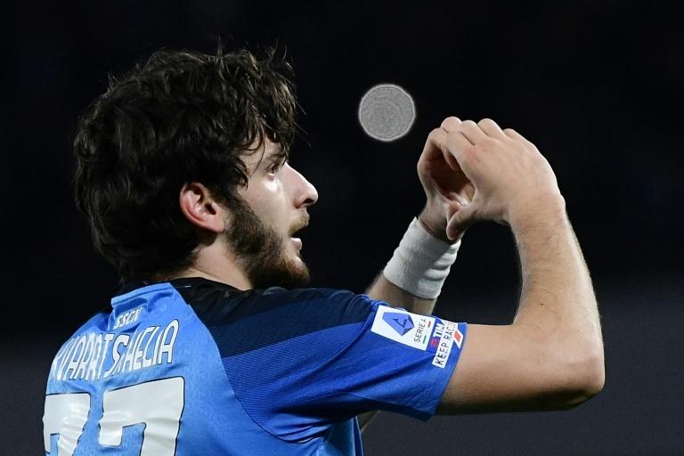 Kvaratskhelia channels Maradona as Napoli eye UCL last eight