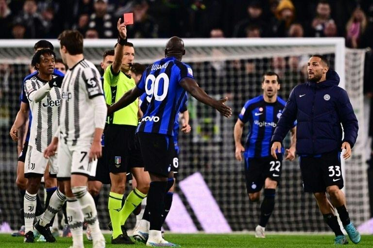 Inter furious as racism victim Lukaku punished