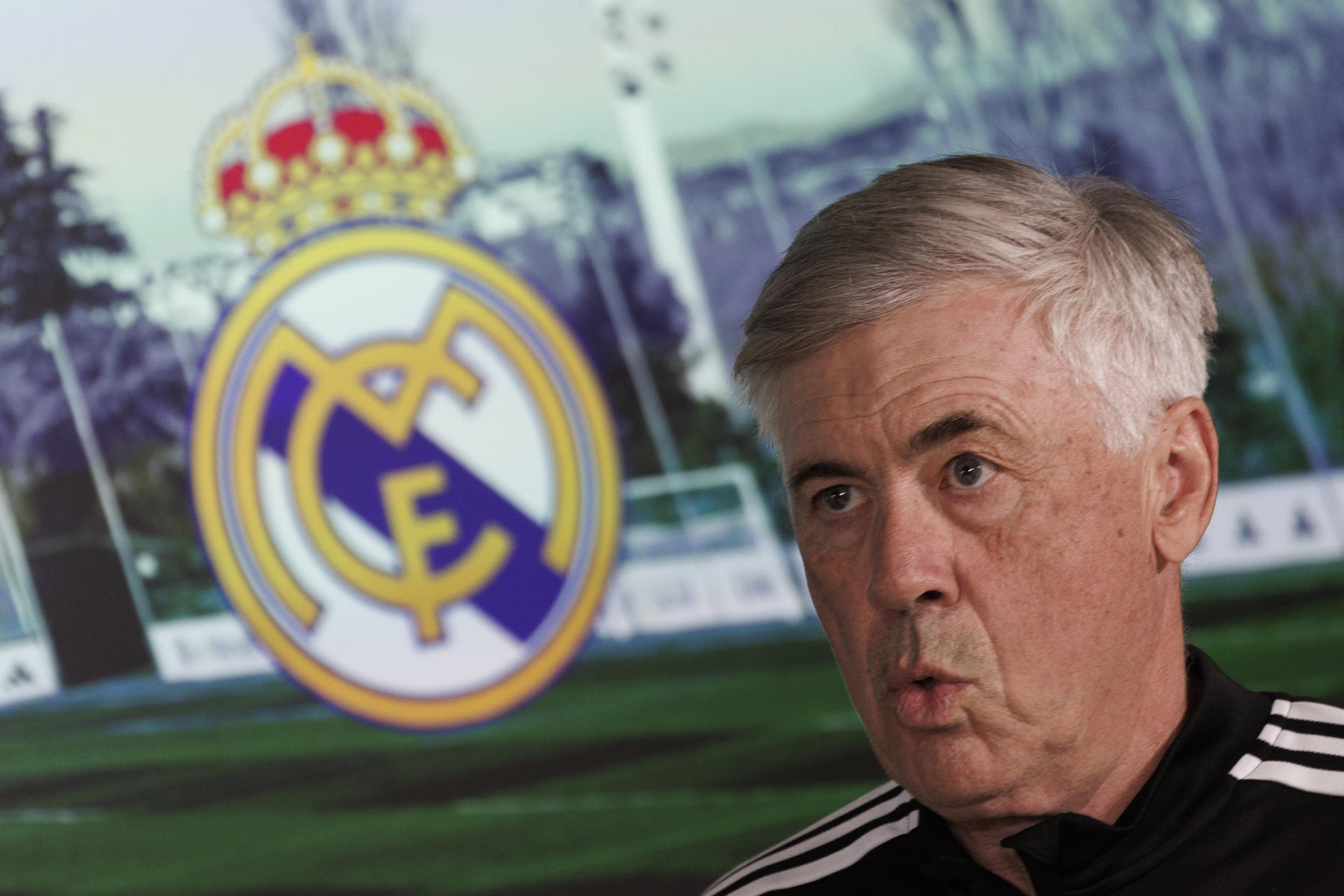 Ancelotti ahead of next market: "The club's project for the future is to sign a striker"