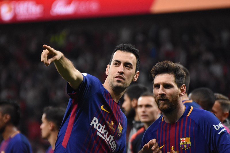 Busquets could play his last match against Celta as Messi did