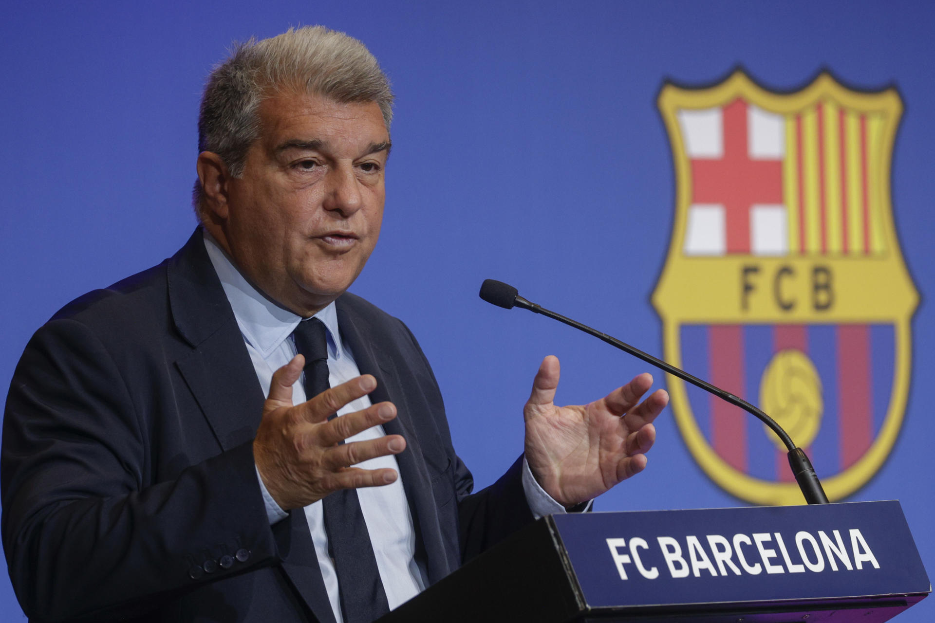 Haaland's agent praise Barcelona chief Laporta