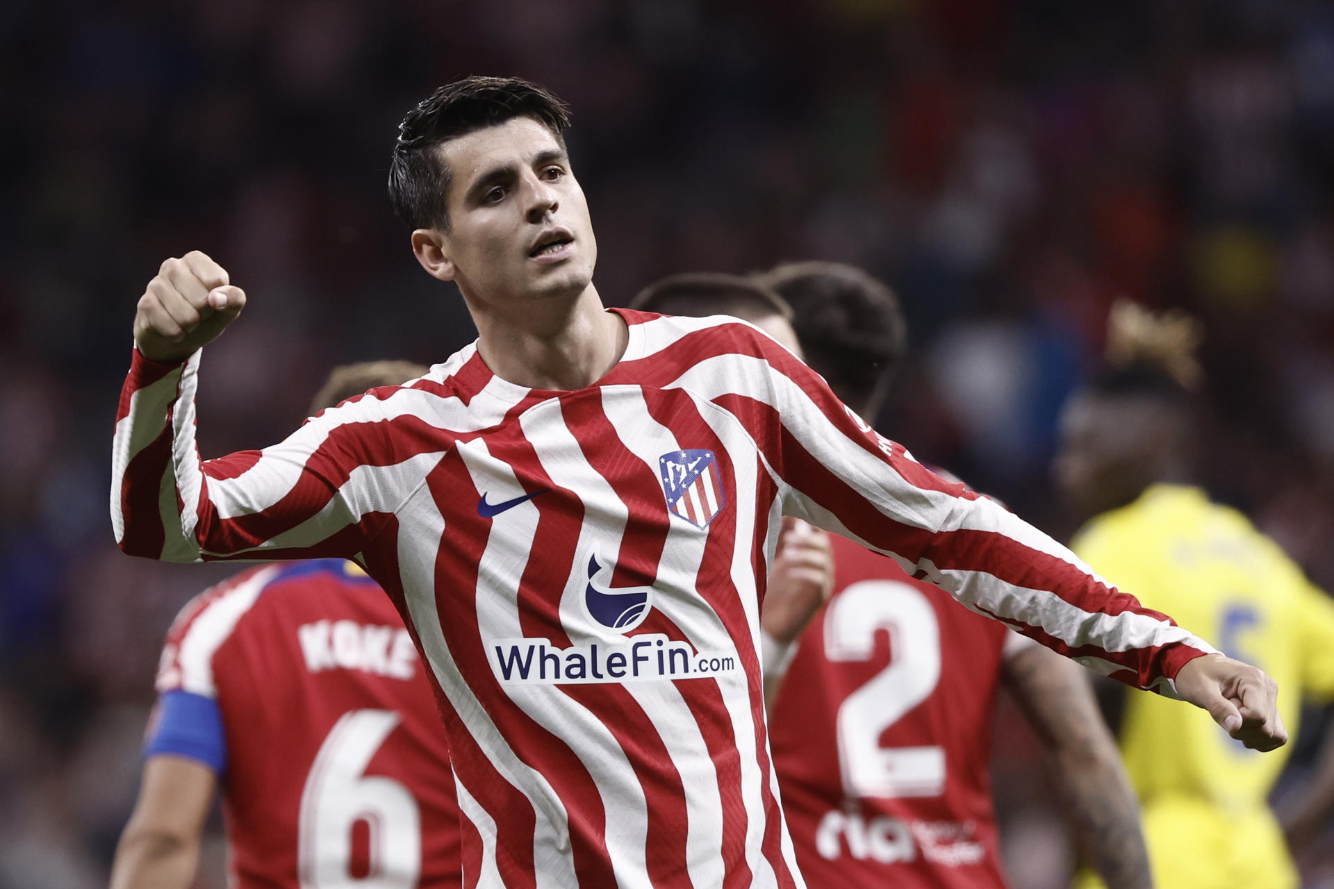 Atletico's Morata denies Juve and Milan talks