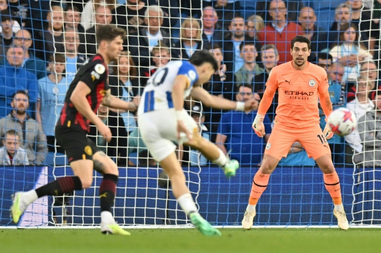 Brighton put an end to Man City's winning run to secure top-six finish