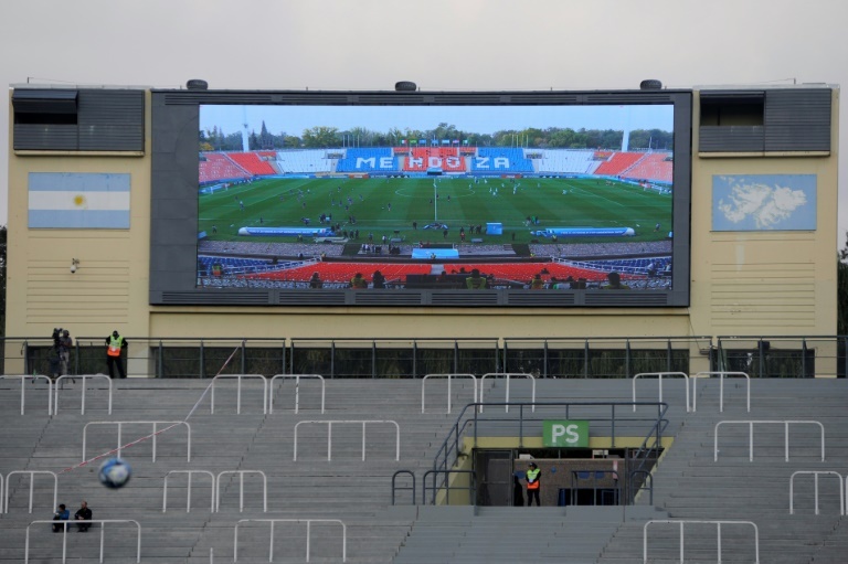 Anger at Falklands map at Argentina's Malvinas stadium