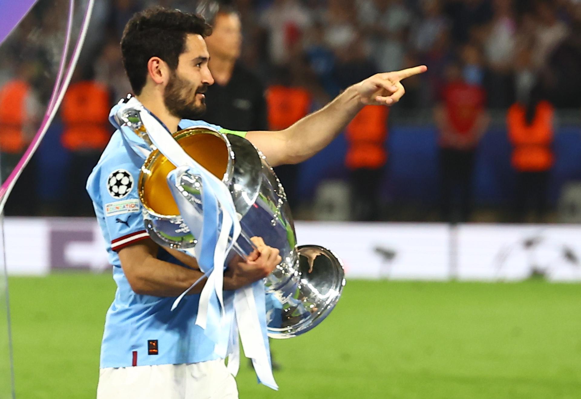 Man City confirm Gundogan's departure