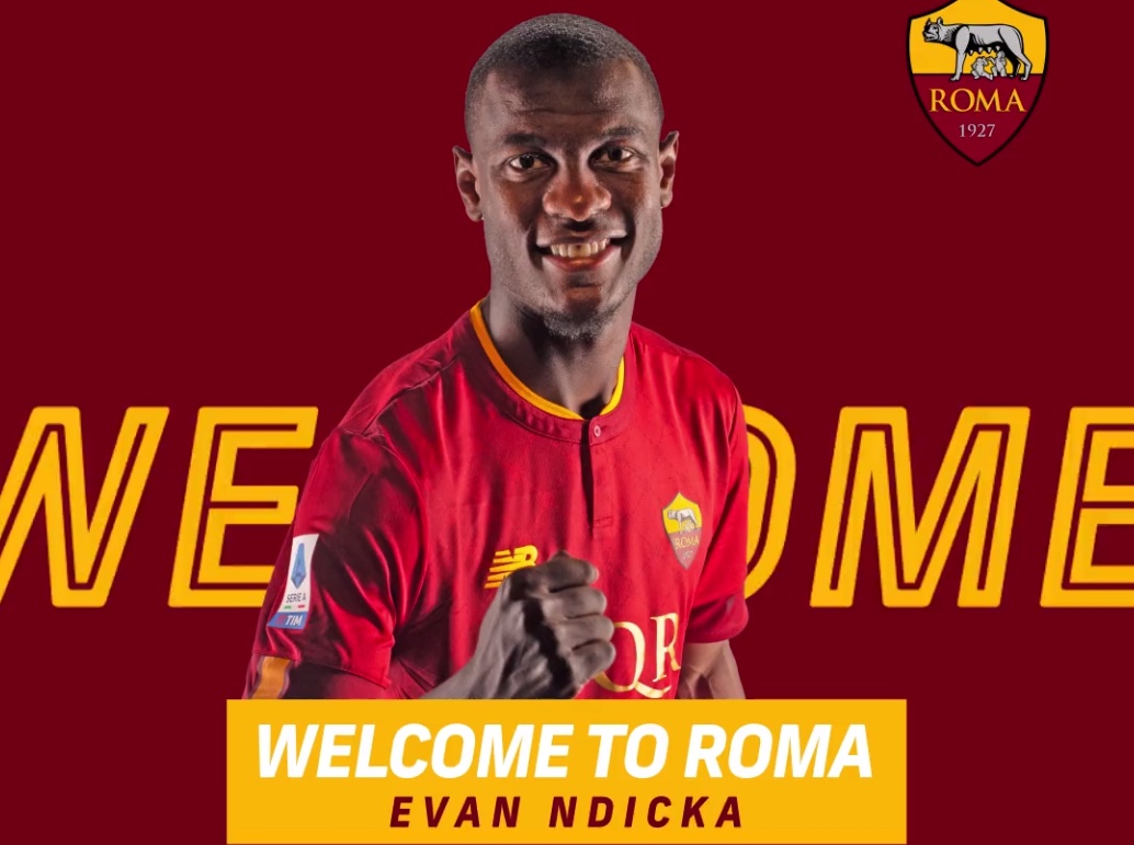 Roma announce Ndicka's arrival