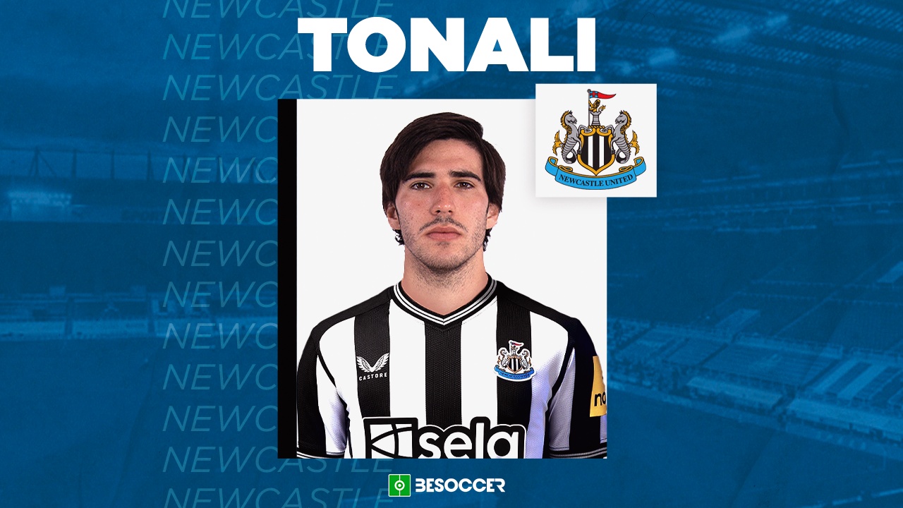 OFFICIAL: Tonali becomes Italy's most expensive player after signing for Newcastle