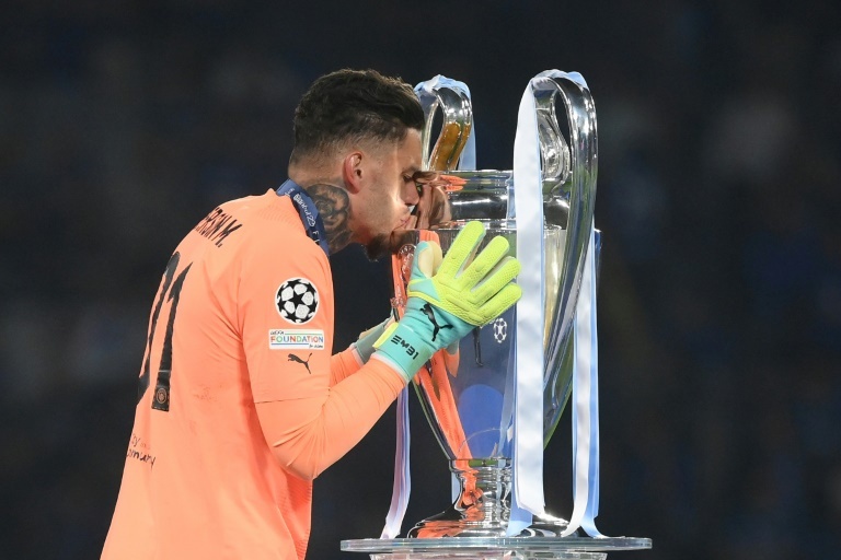 Ederson reveals he predicted Man City's Champions League glory