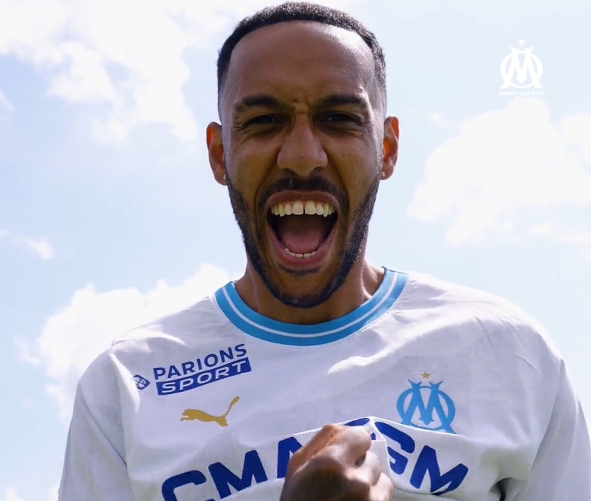 OFFICIAL: Chelsea's Aubameyang signs for Olympique Marseille until 2026