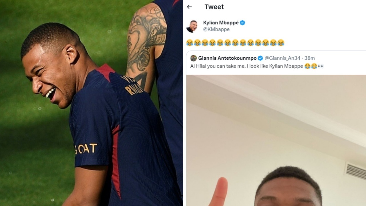 Mbappe 'laughs off' rumours about his future