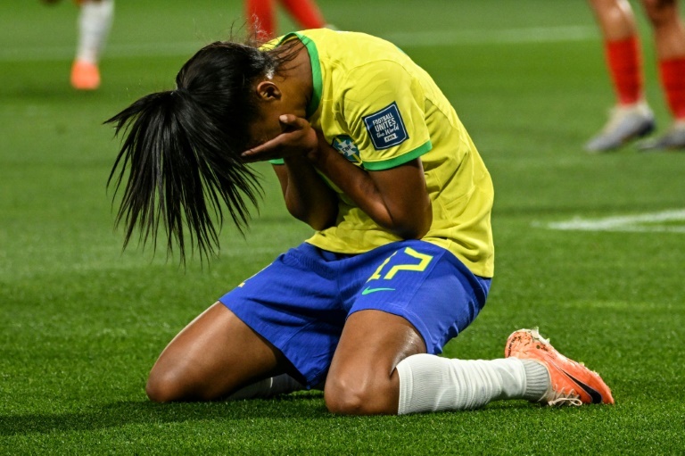 Brazil's Borges outdoes Pele with emotional WC hat-trick