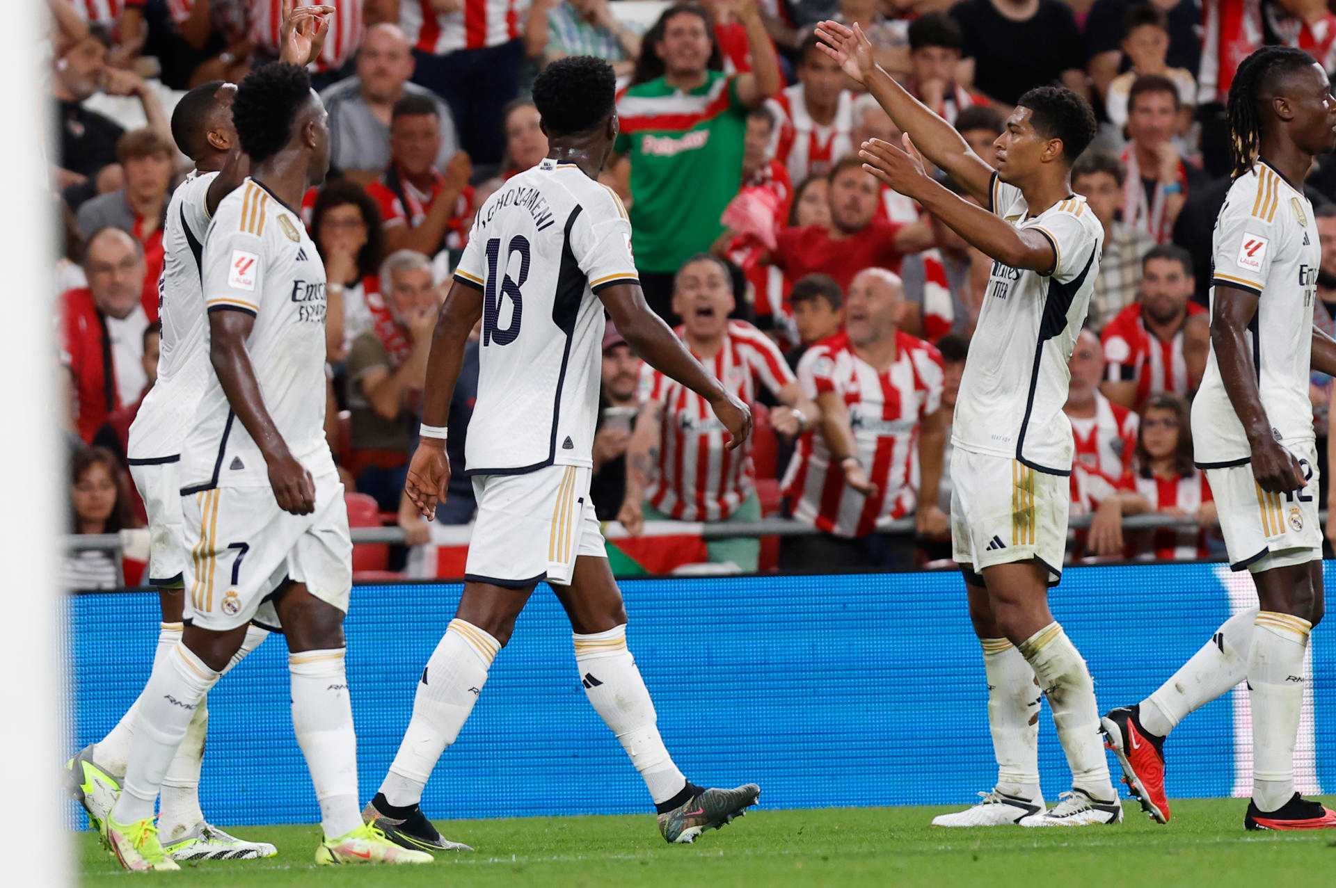 GOAL: Rodrygo gives Madrid lead, Bellingham scores his first La Liga goal