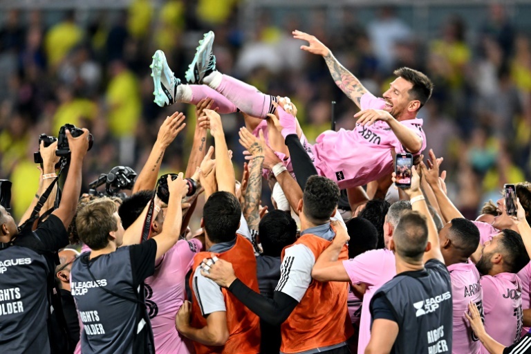 After first taste of triumph, Messi's Miami target treble