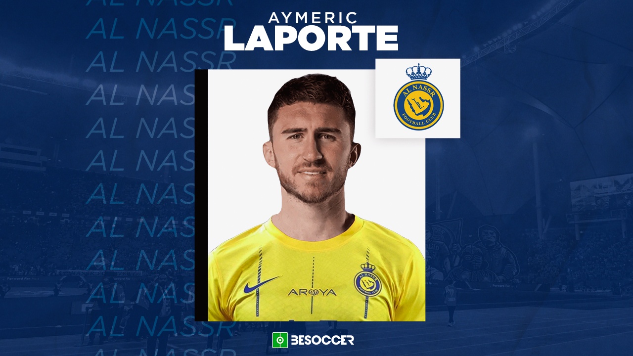 OFFICIAL: Man City's Laporte joins Ronaldo's Al Nassr