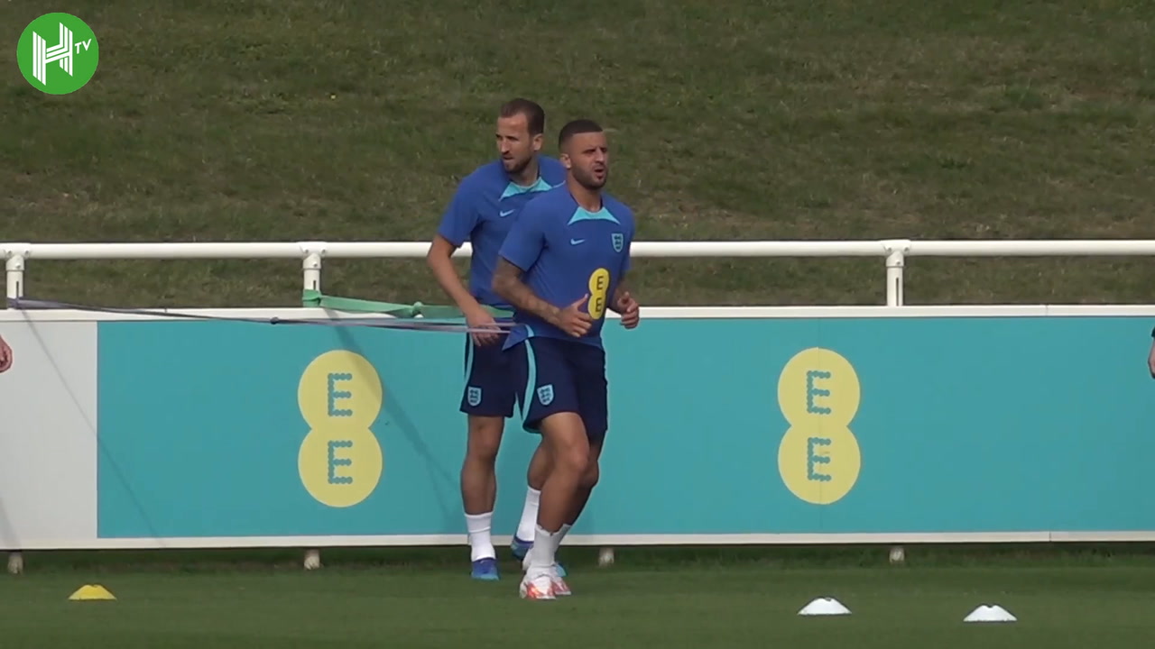 VIDEO: Bellingham and England teammates prepare for Ukraine clash