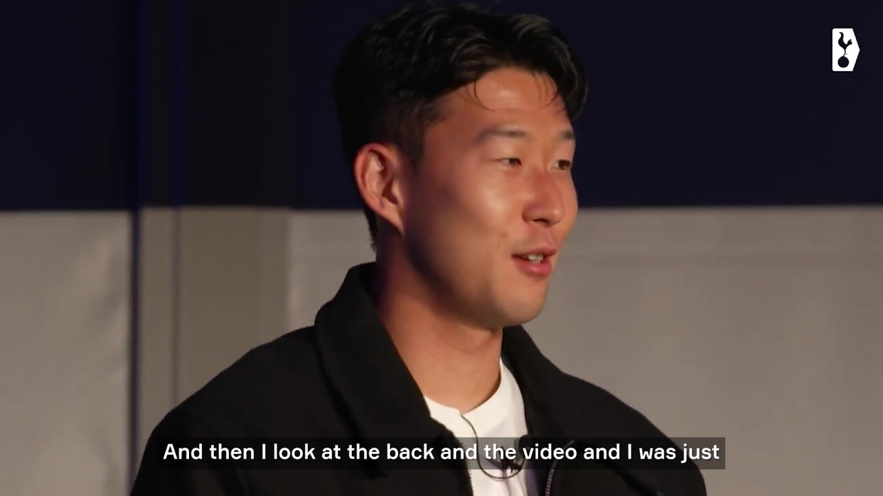 Spurs captain Son: "I just want to be a good example"