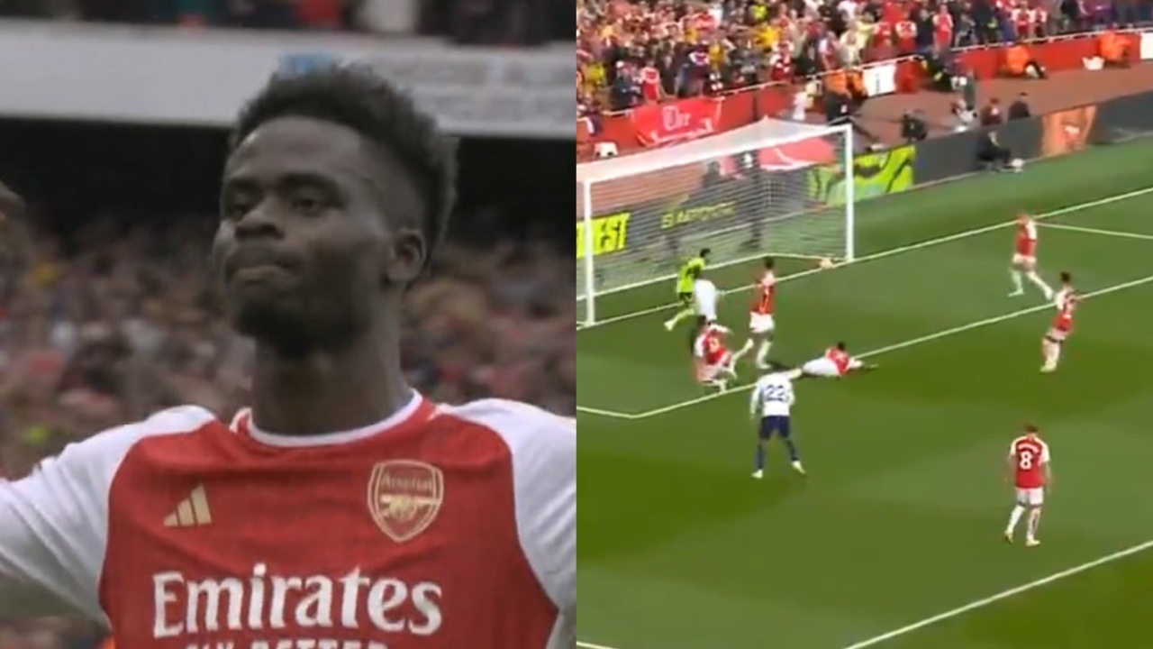 Starboy Saka shines to score opener, Son restarts match