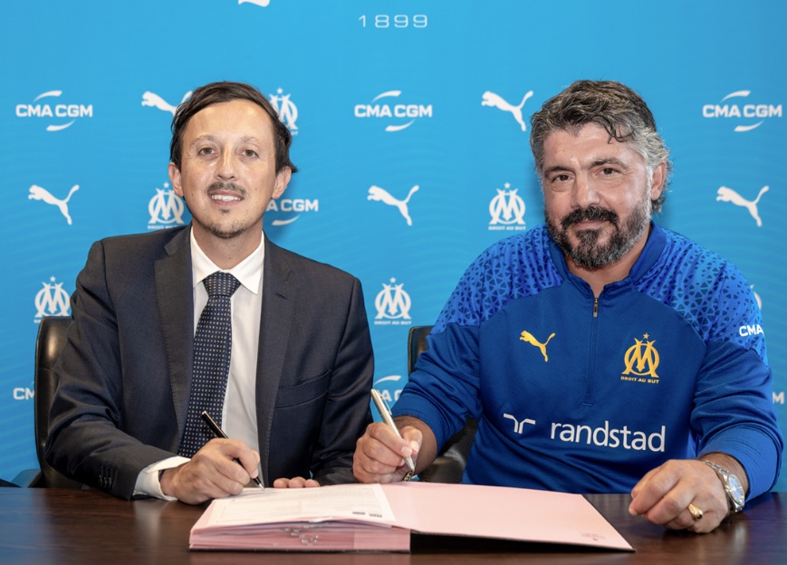 OFFICIAL: Gattuso, new Marseille coach