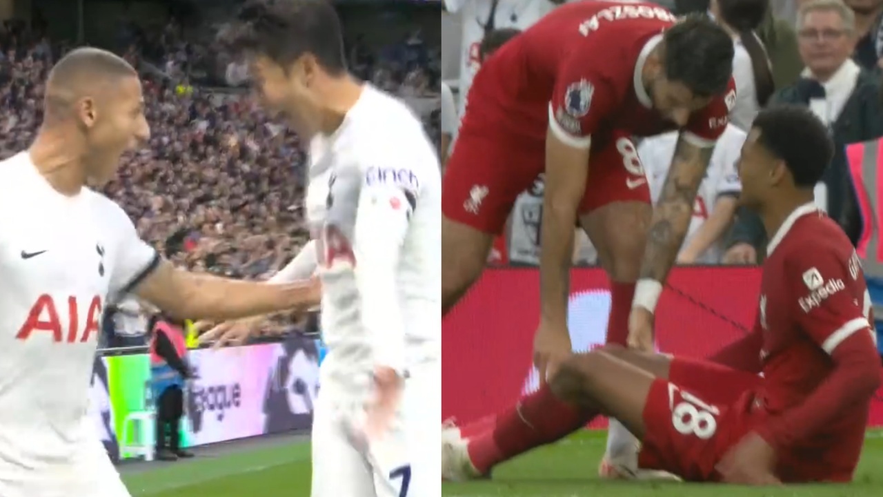 Son opens the scoring, injured Gakpo restarts the match