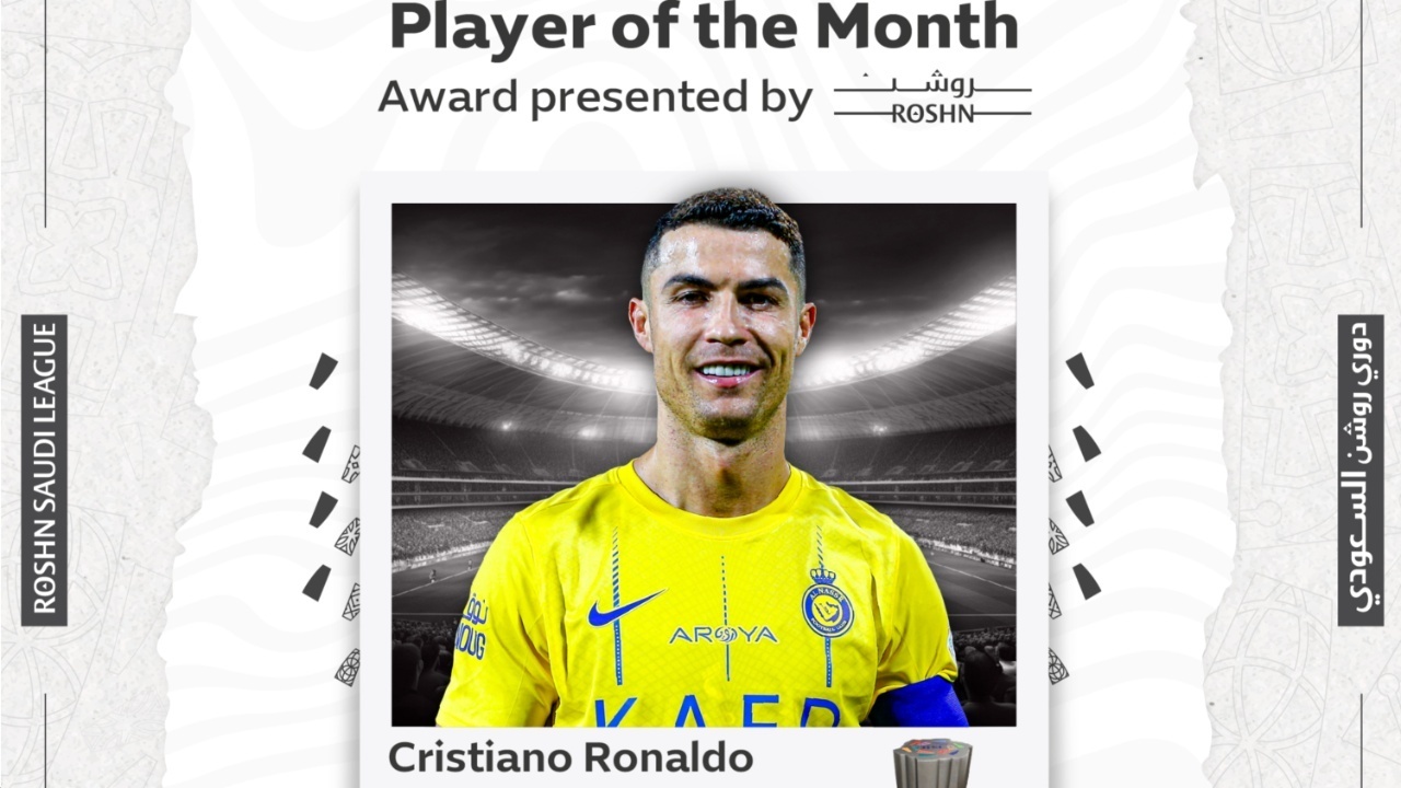 CR7 named Saudi Pro League player of September