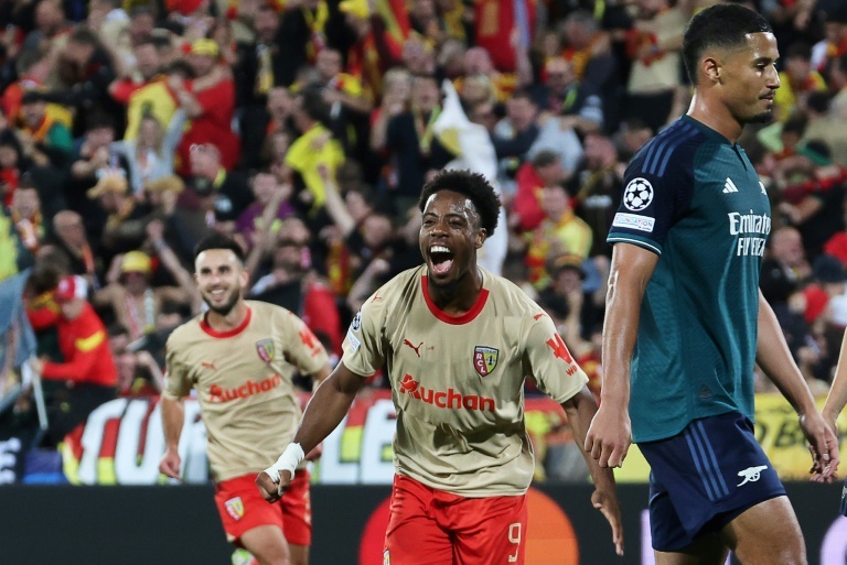 Lens comeback stuns Arteta's Arsenal in Champions League