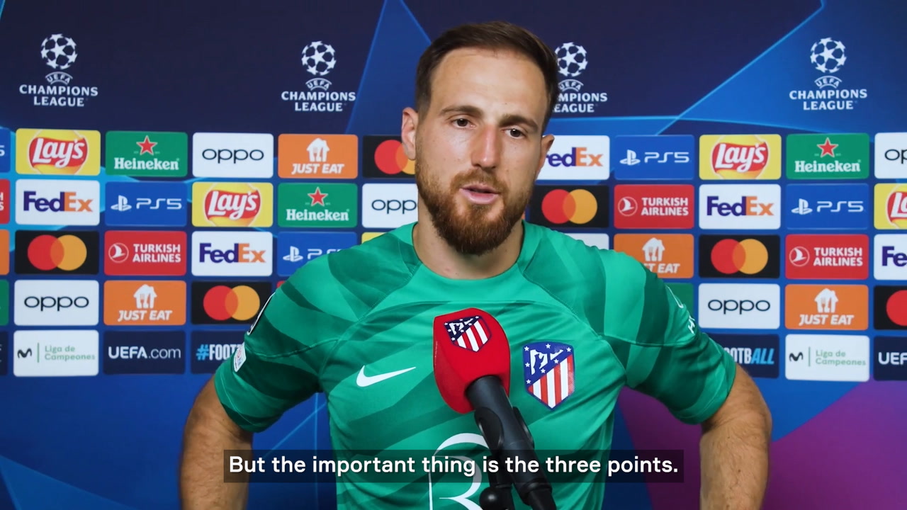 VIDEO: Jan Oblak claims 'conceding goals' hurts