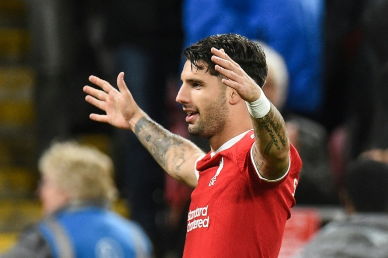 Liverpool secure top spot in Europa League group with victory at Anfield