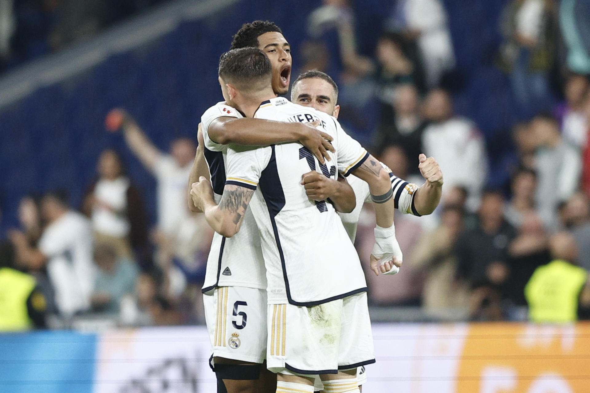 Real Madrid brush past Osasuna with a Bellingham brace