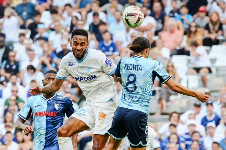 Aubameyang on target as OM get first win under Gattuso