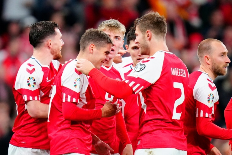 Denmark edge towards Euro 2024 spot