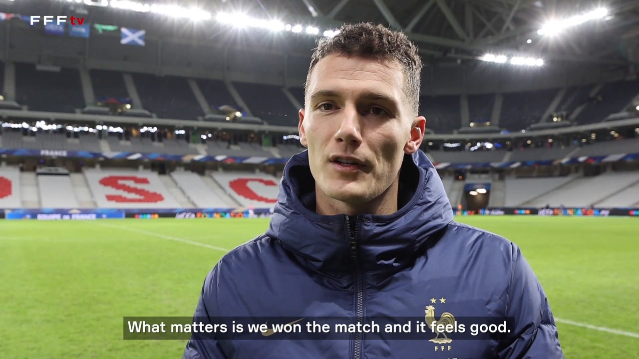 VIDEO: Pavard after netting a brace against Scotland