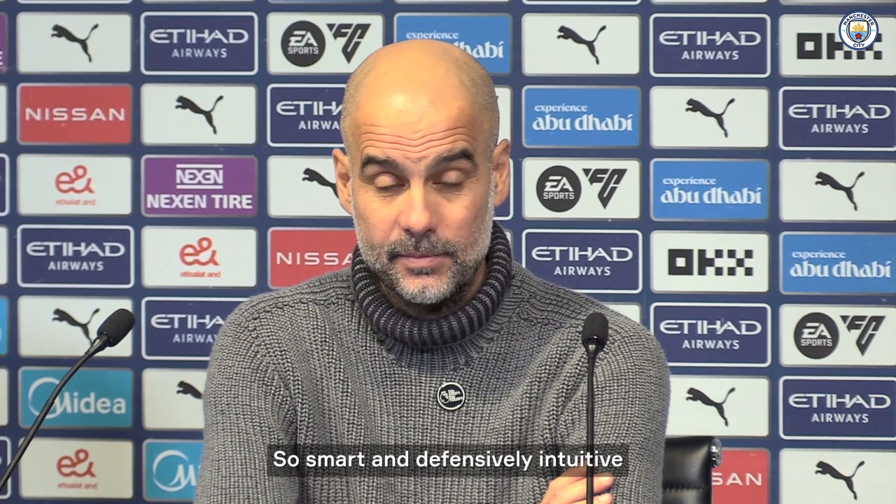 VIDEO: Man City's Guardiola praises 'exceptional' Doku